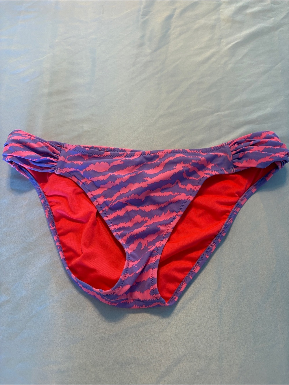 Victoria's Secret Neon Pink & Purple Bikini Bottoms